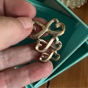 Tiffany & Co. Loving Heart Pin Brooch